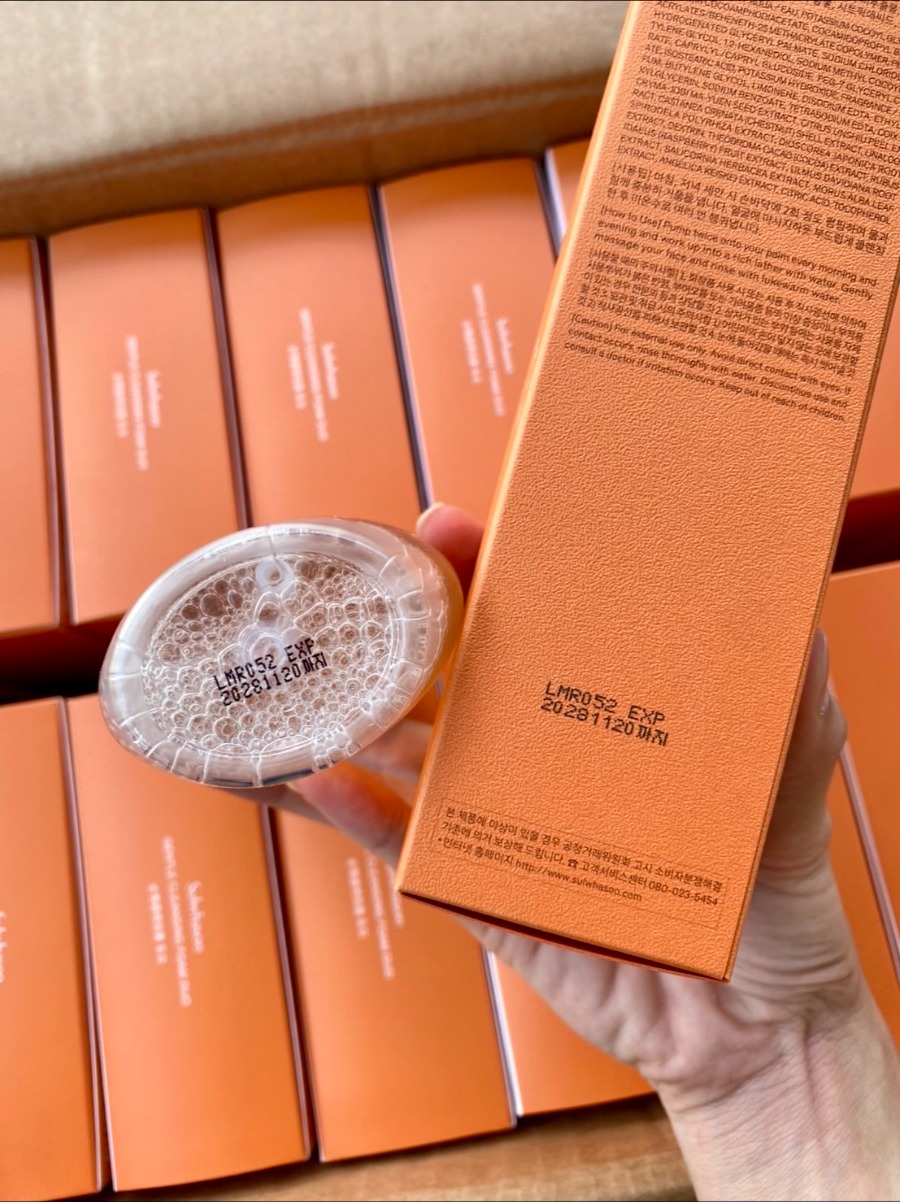 Sulwhasoo Gentle Cleansing Foam 200ml. (เคาเตอร์ 1,350฿)