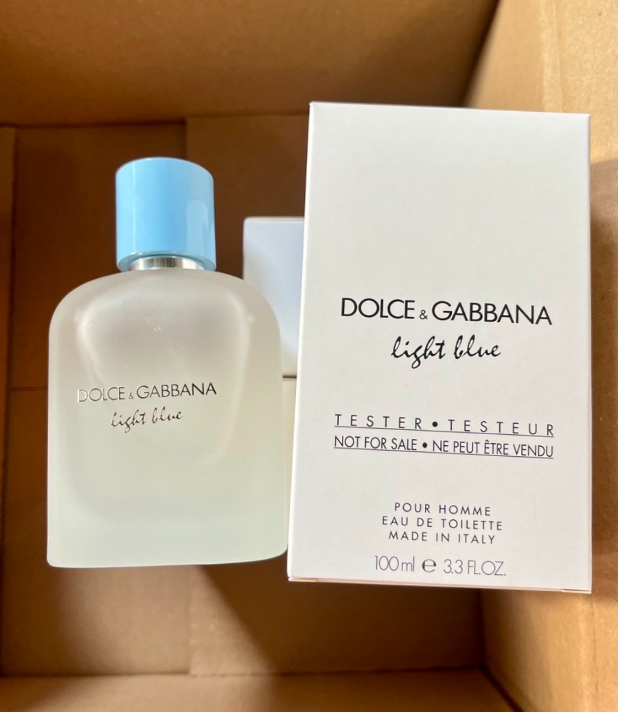 กล่องเทสเตอร์ - Dolce & Gabbana Light Blue Pour Homme EDT 125ml. (เคาเตอร์ 5,250฿)