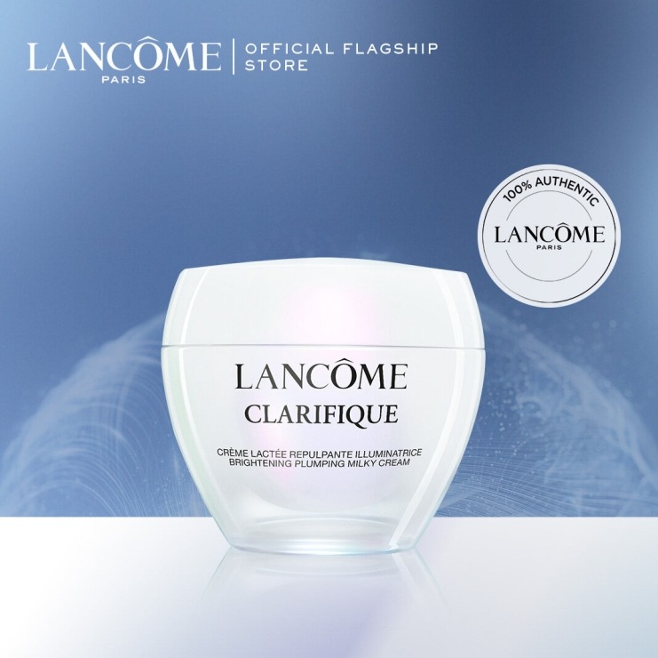 ครีม แพ็คเกจใหม่ Lancome Clarifique Brightening Plumping Milky Cream ขนาด 15ml.