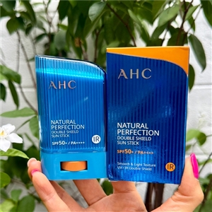 AHC Natural Perfection Double Shield Sun Stick SPF50+ PA++++ ขนาด 22g.