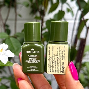 Origins Dr.Andrew Mega-Mushroom Relief & Resilience Soothing Treatment Lotion ขนาด 7ml.