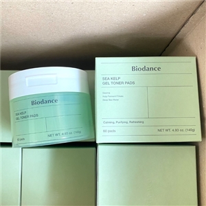 กระปุกเขียว Biodance Sea Kelp Gel Toner 60 Pads