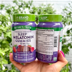 Nature’s Truth Melatonin Gummies 12mg. (60Gummies)