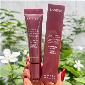 Laneige Glaze Craze Tinted Lip Serum 12g. (เคาเตอร์ 690฿) #CINNAMON SUGAR