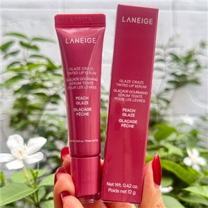 Laneige Glaze Craze Tinted Lip Serum 12g. (เคาเตอร์ 690฿) #PEACH GLAZE