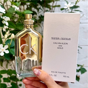 กล่องเทสเตอร์ - Calvin Klein CK One Gold Eau De Toilette 100ml. (เคาเตอร์ 3,180฿)
