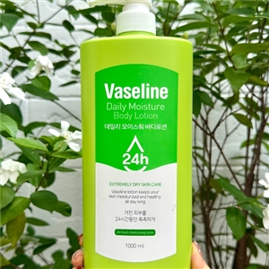 Vaseline Body Lotion ขนาด 1000ml. #Daily Moisture (เขียว)