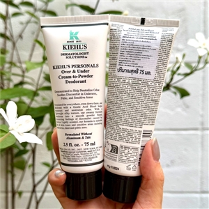 ใหม่ ** Kiehl’s Personals Over & Under Cream-to-Powder Deodorant 75ml. (เคาเตอร์ 1,750฿)