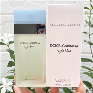กล่องเทสเตอร์ - Dolce & Gabbana Light Blue EDT 100ml. [กล่อง/Tester](เคาเตอร์ 5,250฿)