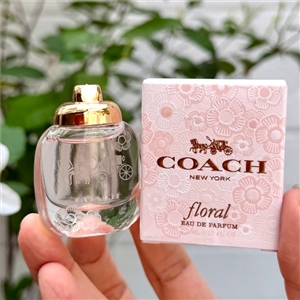 แบบแต้ม Coach Floral Eau De Parfum 4.5ml.