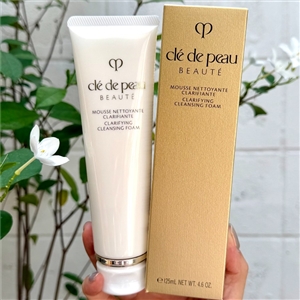 Cle De Peau Beaute Clarifying Cleansing Foam 125ml. (เคาเตอร์ 2,400฿)