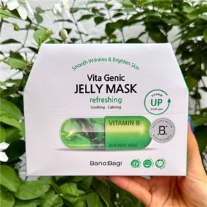 BANOBAGI Jelly Mask (ยกกล่อง10แผ่น) #เขียว Relaxing
