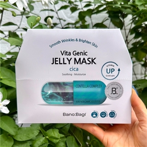BANOBAGI Jelly Mask (ยกกล่อง10แผ่น) #ฟ้า Cica