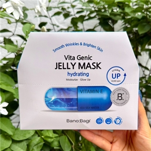 BANOBAGI Jelly Mask (ยกกล่อง10แผ่น) #น้ำเงิน Hydrating