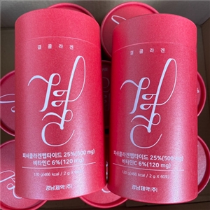 กระปุก/แดง Lemona Gyeol Collagen 500mg+C120mg รส Lemon (60ซอง)