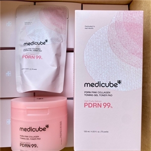 Medicube PDRN Pink Collagen Toning Gel Toner Pad