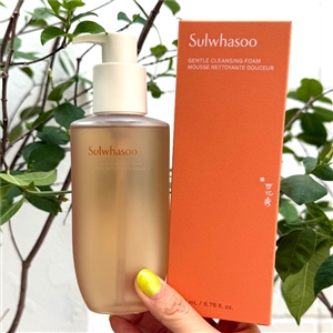 Sulwhasoo Gentle Cleansing Foam 200ml. (เคาเตอร์ 1,350฿)