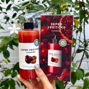 Wonder Bath Super Vegitoks Cleanser 300ml. แดง Red