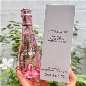 กล่องเทสเตอร์ - Davidoff Cool Water Sea Rose Eau De Toilette 100ml. (เคาเตอร์ 3,600฿)