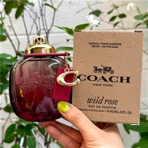 กล่องเทสเตอร์ - Coach New York Wild Rose EDP 90ml. (เคาเตอร์ 5,600฿)