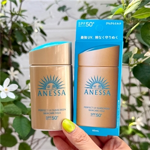 ขวด/ทอง Shiseido Anessa Perfect UV Sunscreen Skincare Milk N SPF50+ PA++++ 60ml.
