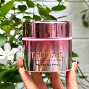 ชมพู TSUBAKI Spring Camellia Hair Mask 180g.