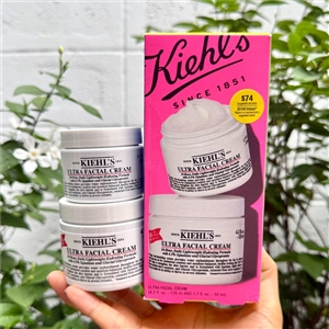 Kiehl's Since 1851 Double Down on Hydration Ultra Facial Cream Set (125ml+50ml)