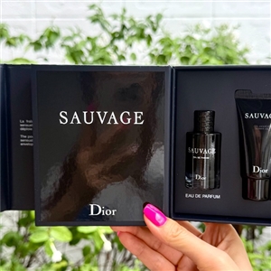 เซต Christian Dior Sauvage EDP 10ml. + Shower Gel 20ml.
