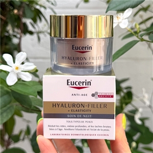 ไนท์ทอง Eucerin Hyaluron-filler + Elasticity Night Cream 50ml.