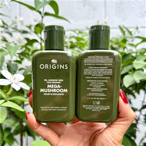 Origins Dr.Andrew Mega-Mushroom Relief & Resilience Soothing Treatment Lotion ขนาด 100ml. 