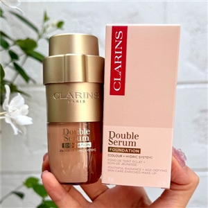 Clarins Double Serum Foundation 30ml. (เคาเตอร์ 2,500฿)