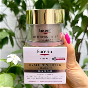 Eucerin Hyaluron-filler + Elasticity Night Cream 50ml.