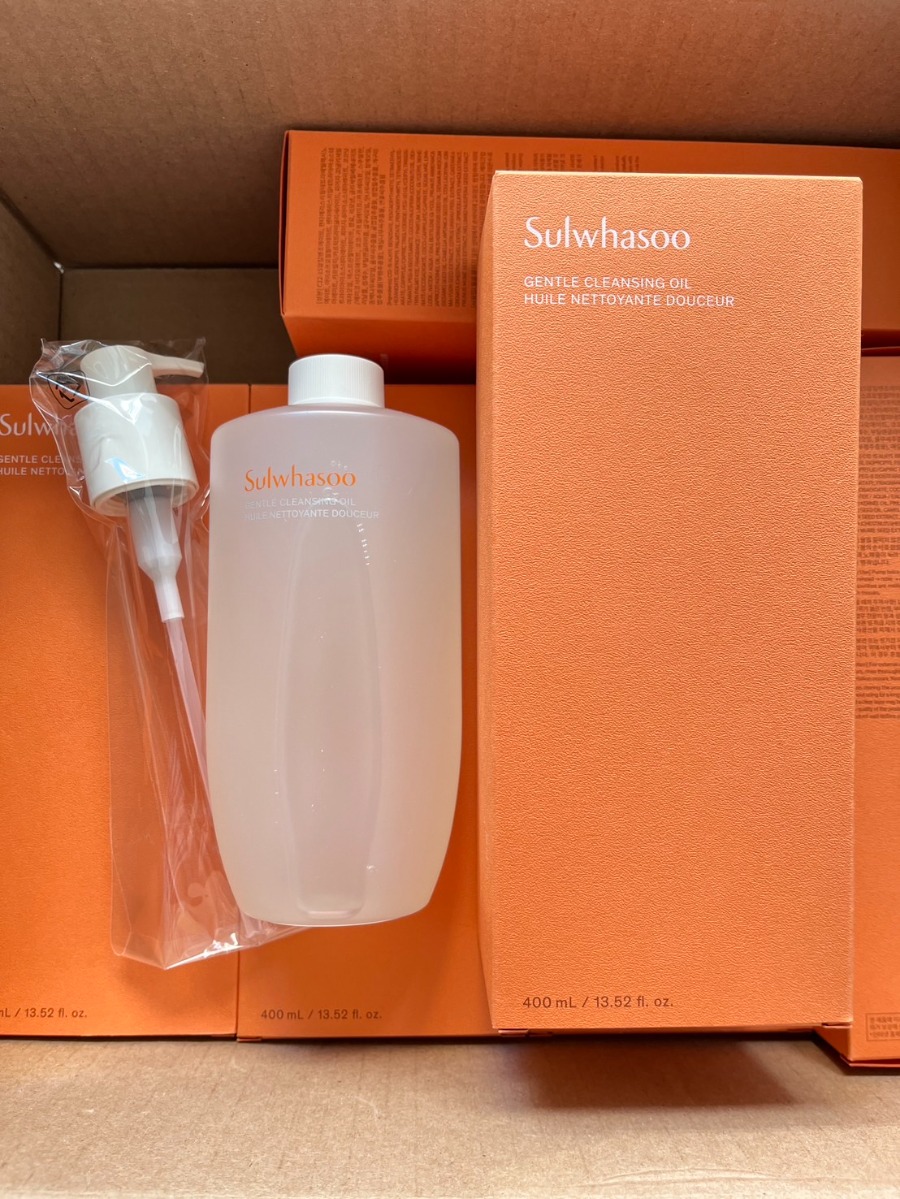 คลีนซิ่งออยล์ Sulwhasoo Gentle Cleansing Oil 400ml. (เคาเตอร์ 2,450฿)