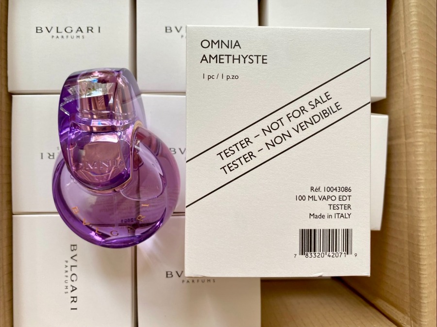 กล่องเทสเตอร์ Bvlgari Omnia Amethyste Eau De Toilette 100ml. (เคาเตอร์ 6,300฿)