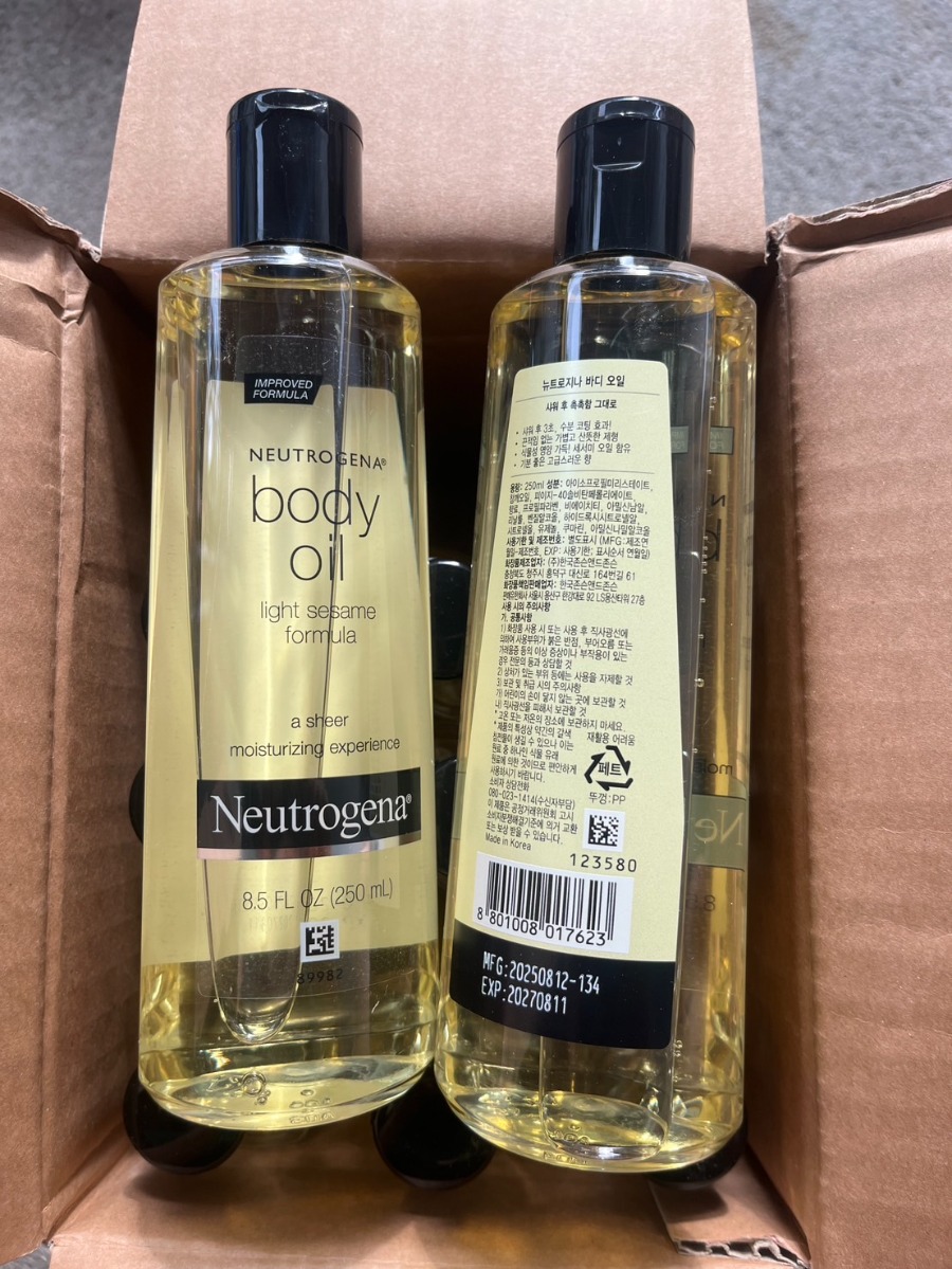 Neutrogena Body Oil Light Sesame Formula 250ml.