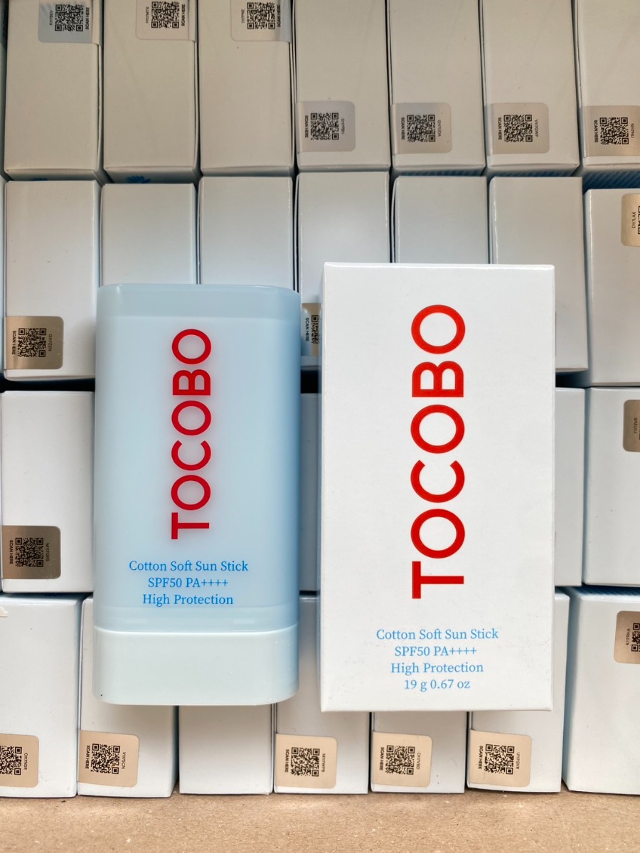 TOCOBO Cotton Soft Sun Stick SPF50+ PA++++ ขนาด 19g.