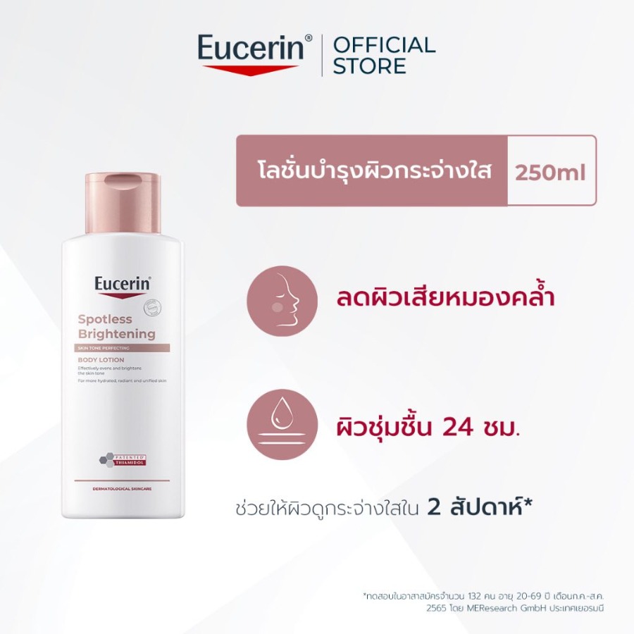 Eucerin Spotless Brightening Skin Tone Perfecting Body Lotion 250ml. 
