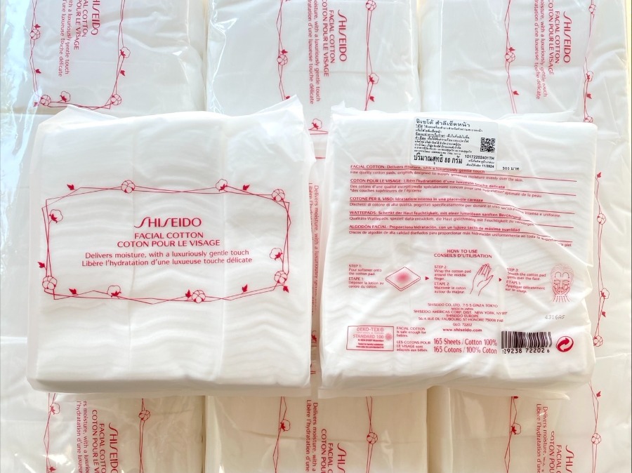 Shiseido Facial Cotton 165 Sheets (เคาเตอร์ 300฿)