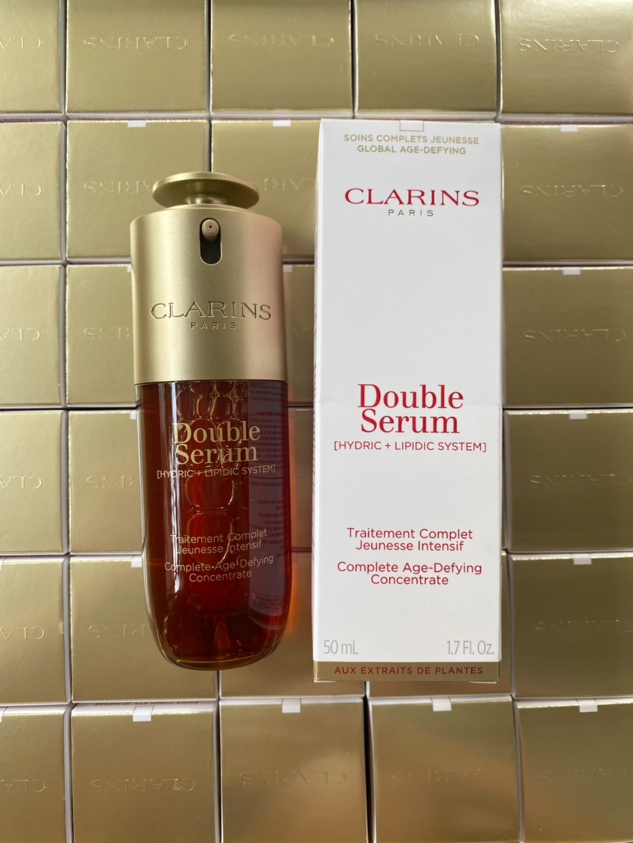 สคบ.ห้าง CLARINS Double Serum 50ml. [Hydric+Lipidic System] (เคาเตอร์ 5,400฿)