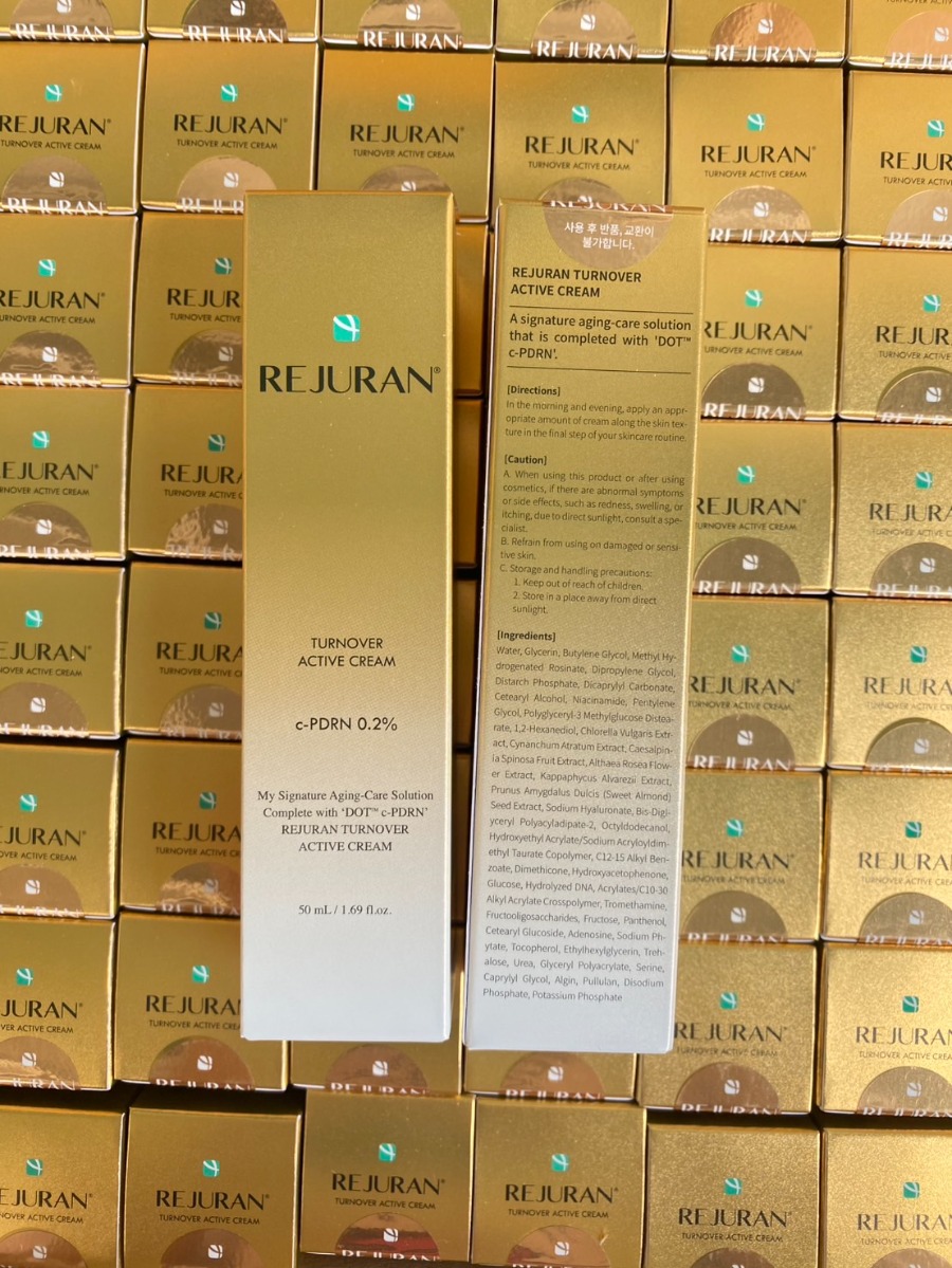 หลอด/ทอง Rejuran Healer Turnover Active Cream 50ml.