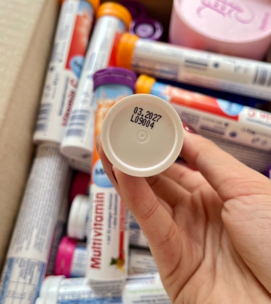 Das gesunde Plus - วิตามินเม็ดฟู่ละลายน้ำ จากประเทศเยอรมัน (1หลอด/บรรจุ20เม็ด)