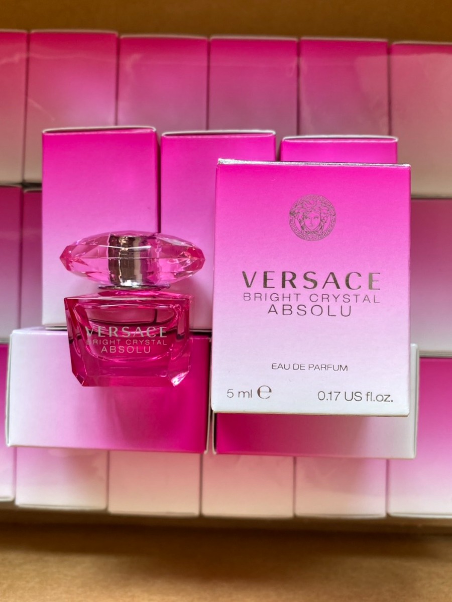 น้ำหอมจิ๋ว แบบแต้ม Versace Bright Crystal Absolu Eau De Parfum 5ml.