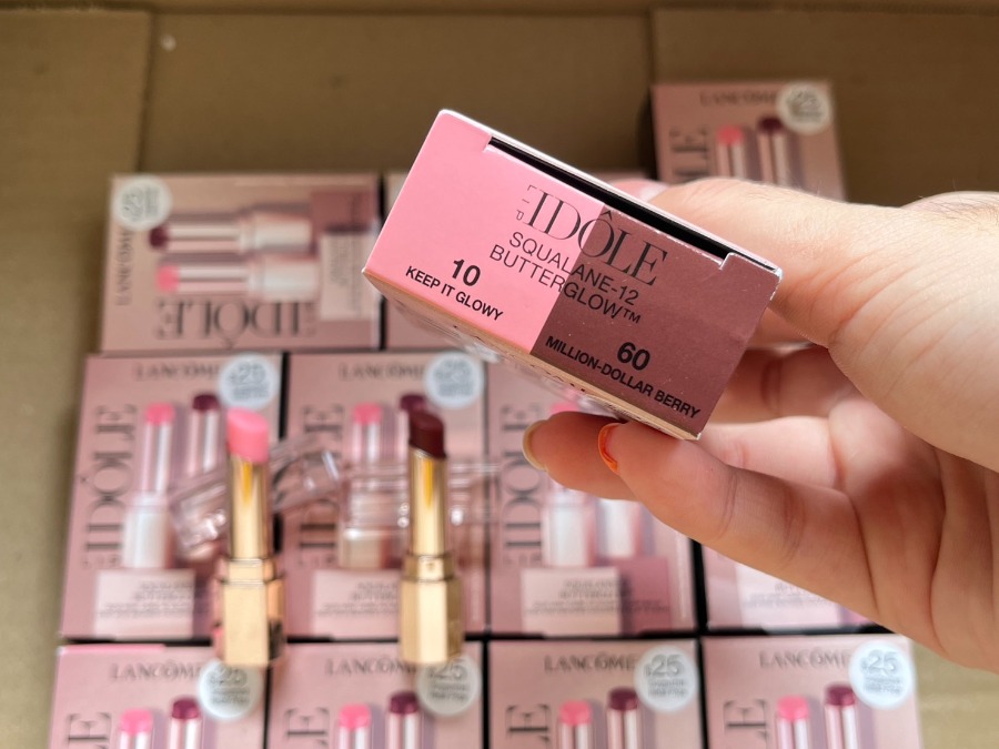 เซต Lancome Idole Butterglow Mini Lip Balm Duo 0.8g*2