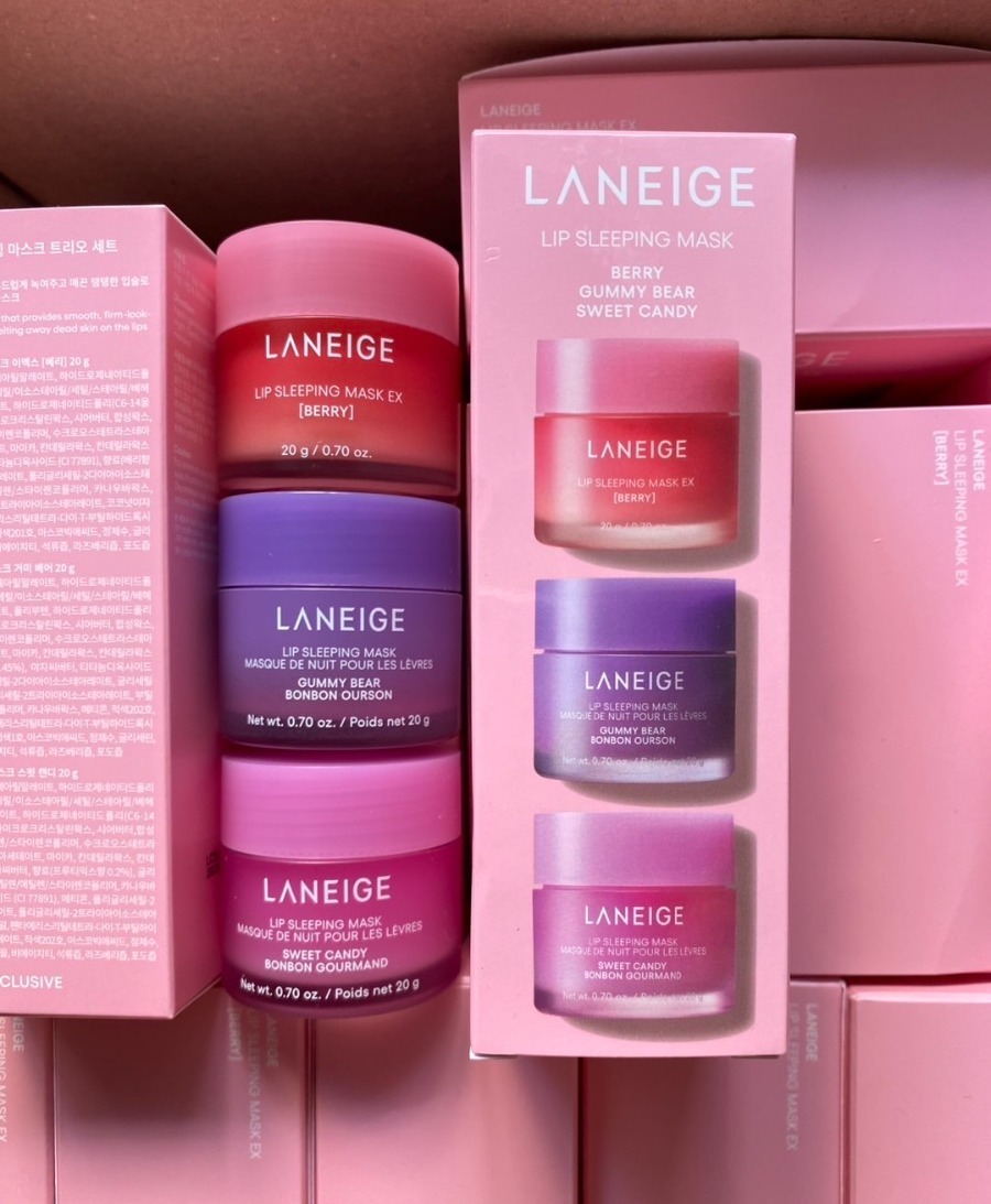 Laneige Lip Sleeping Mask Trio (20g.x3กระปุก)