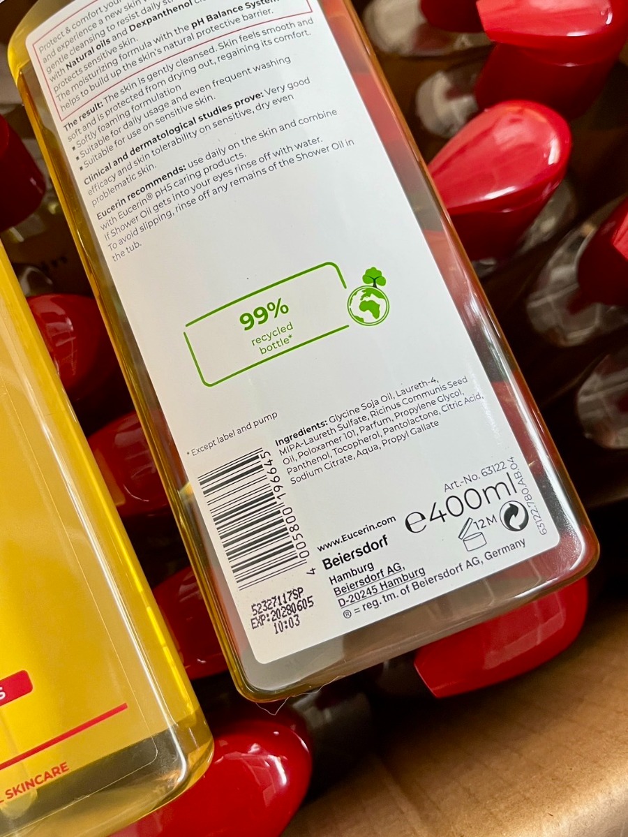 Eucerin pH5 Shower Oil 400ml.