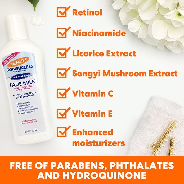 Palmer’s Skin Success Anti-Dark Spot Fade Milk Body Lotion  250ml.