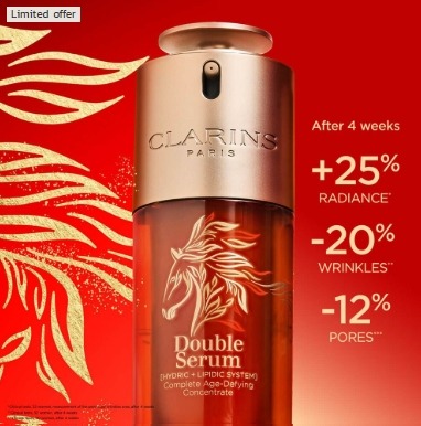 Clarins Double Serum Chinese New Year Limited Edition 100ml.