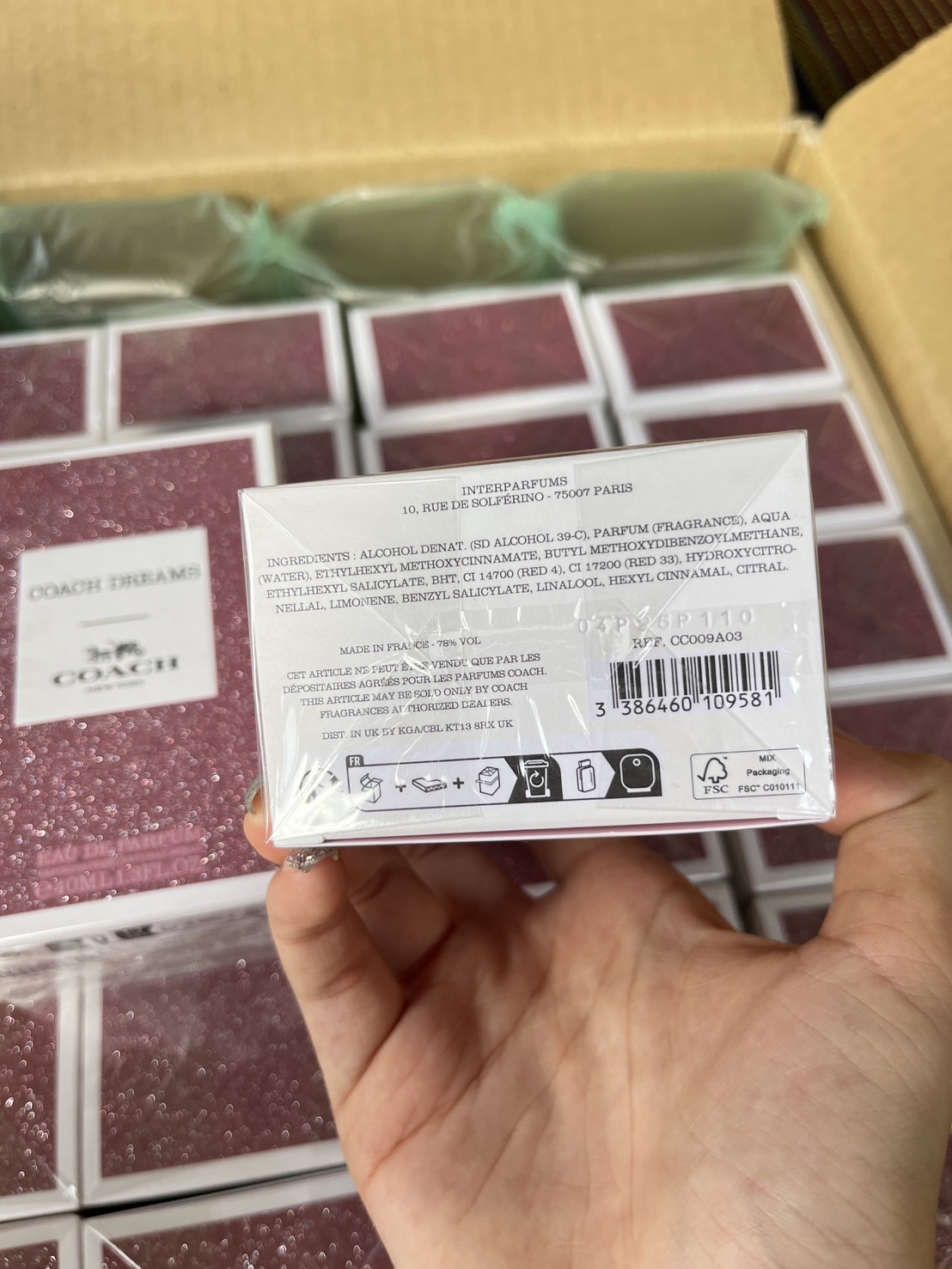 Coach Dreams Eau de Parfum 40ml.