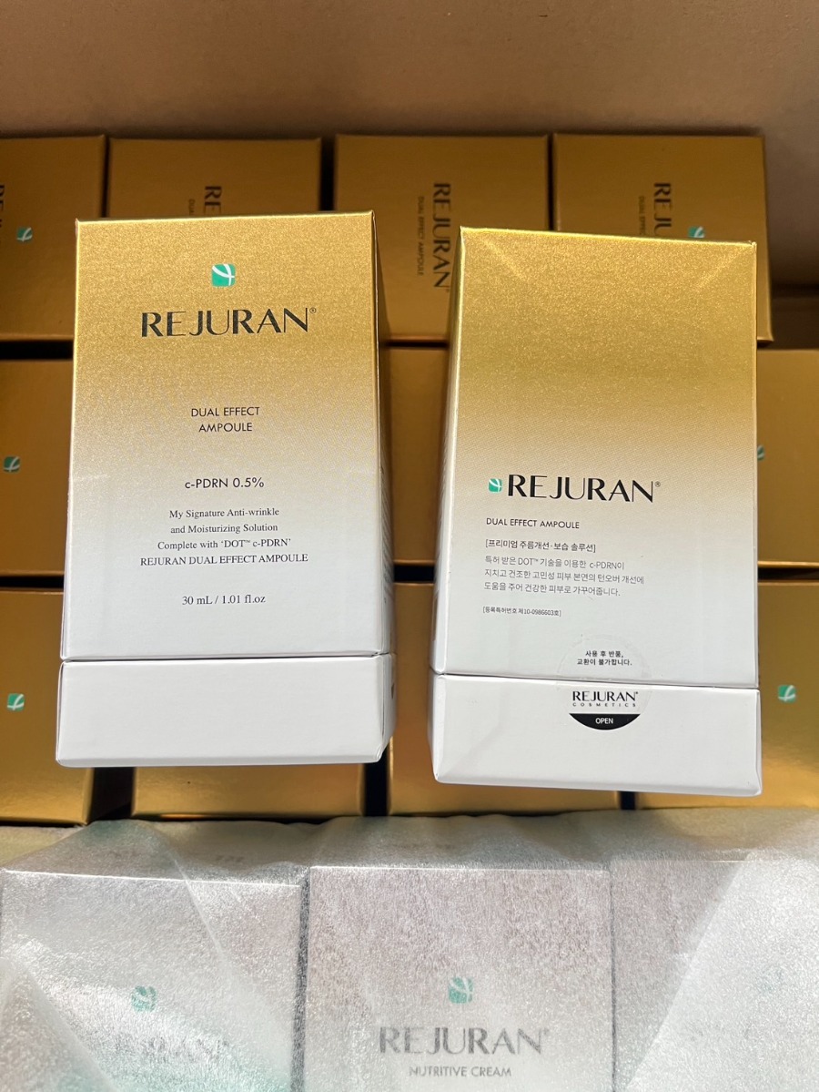 กล่อง/เหลี่ยม REJURAN Healer Turnover Ampoule Dual Effect 30 ml.