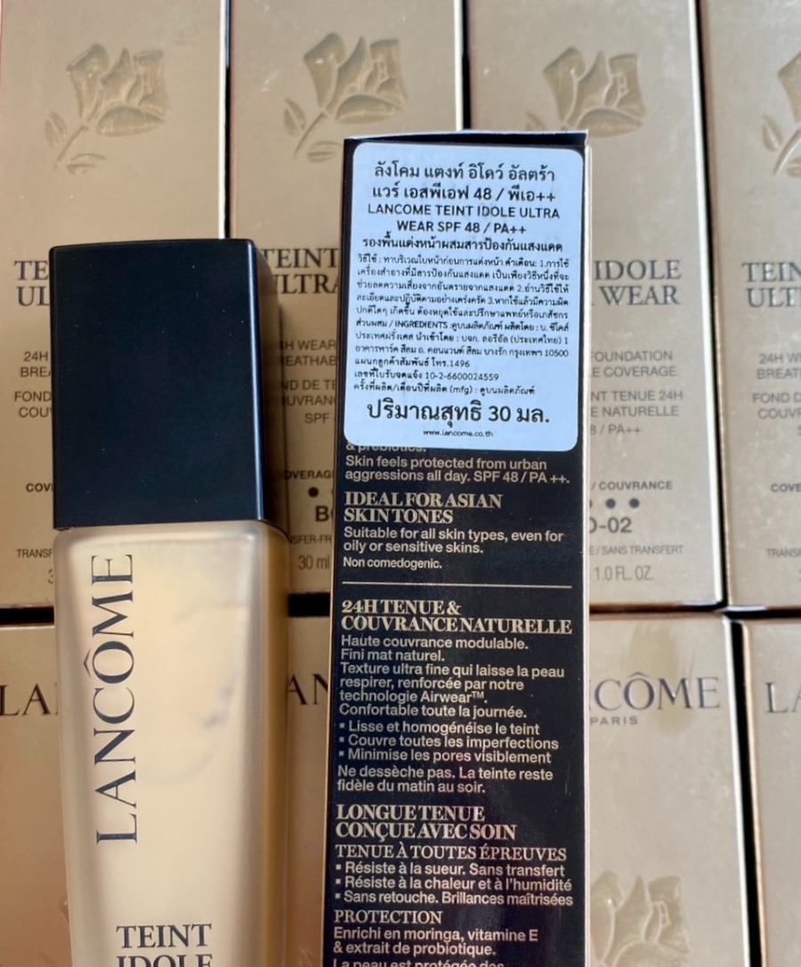 Lancome Teint Idole Ultra Wear SPF40 PA++ 30ml. (เคาเตอร์ 2,500฿)
